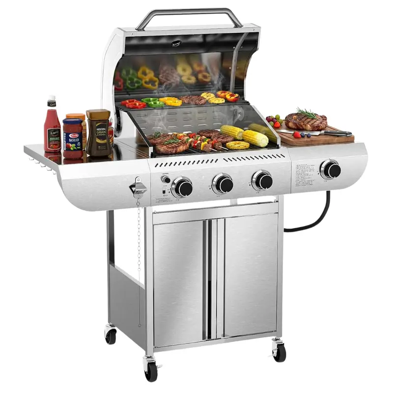Waa Portable Propane Gas Grill 1