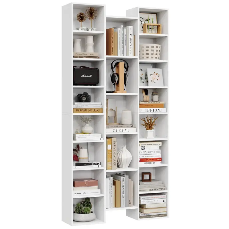 Wade Logan Beetner 71.3'' H 8-Tier Cube Bookcase 1