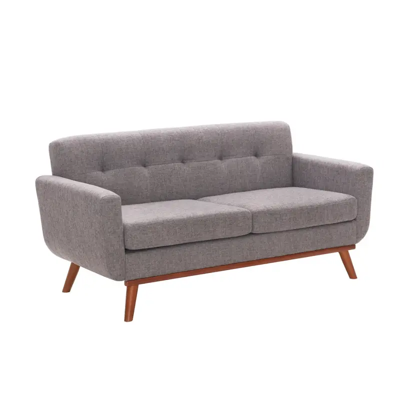 Wade Logan Carmencita 65" Square Arm Loveseat 1