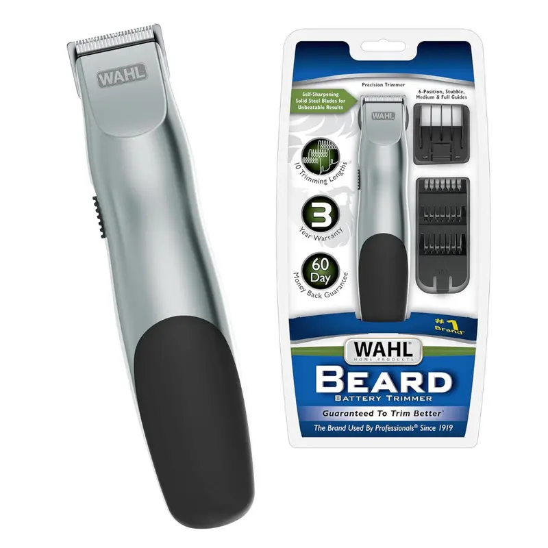 Wahl Groomsman Battery Operated Facial Hair Trimmer 1