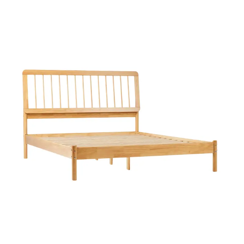 Walker Edison Mid-Century Modern Queen Bedframe 1