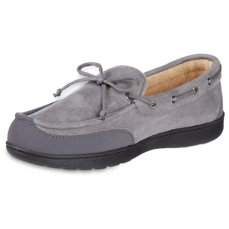 Waterproof Moccasin Slippers With Memory Foam 1