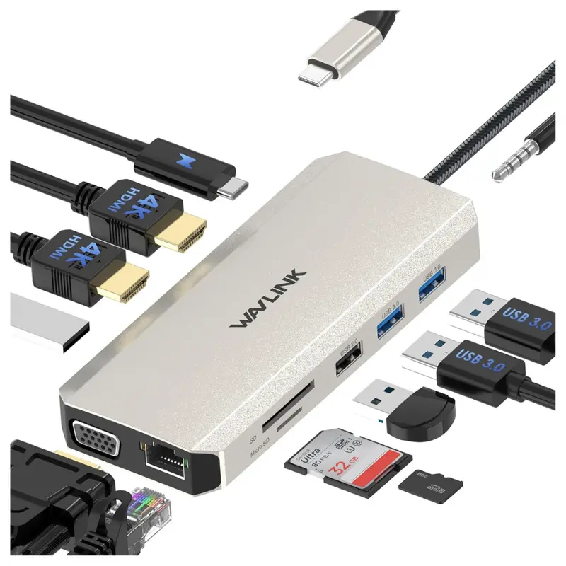 Wavlink 12-In-1 Usb C Docking Station 1
