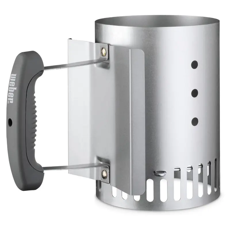 Weber Rapidfire Compact Chimney Starter Charcoal Grill Accessory 1
