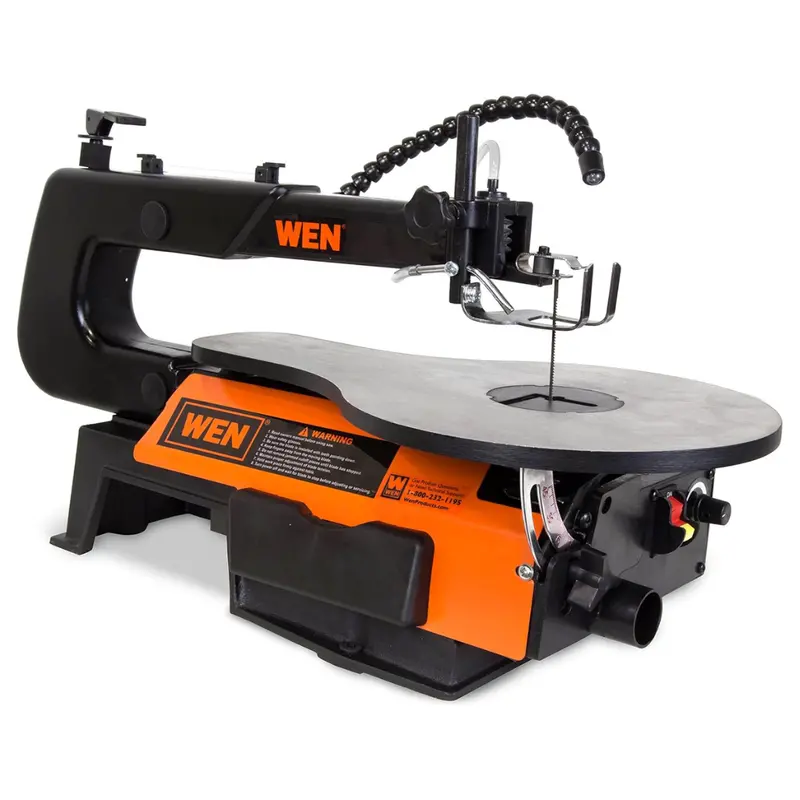 Wen 3921 16" Two-Direction Variable Speed Scroll Saw With Work Light 1