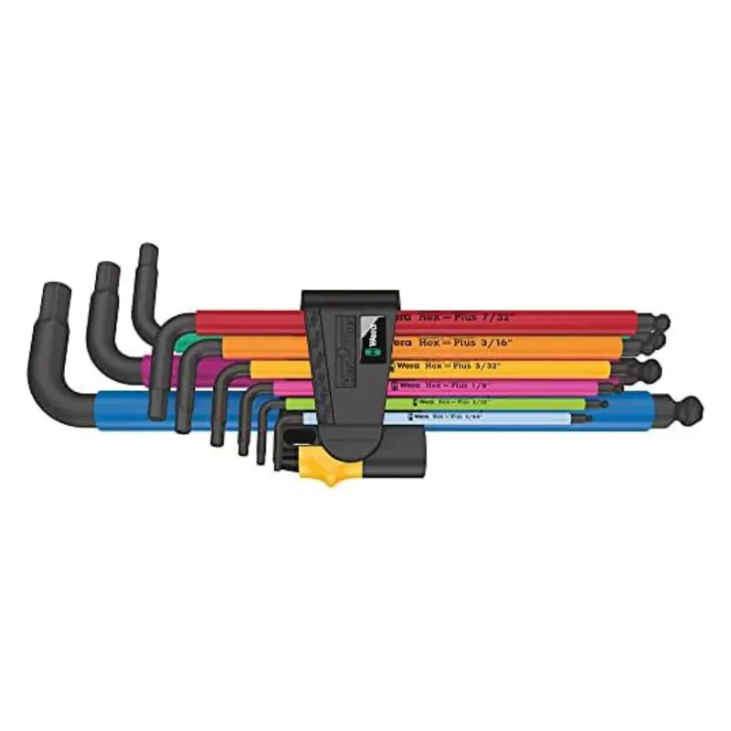 Wera 950/9 Hex-Plus Multicolour Imperial 2 L-Key Set 1