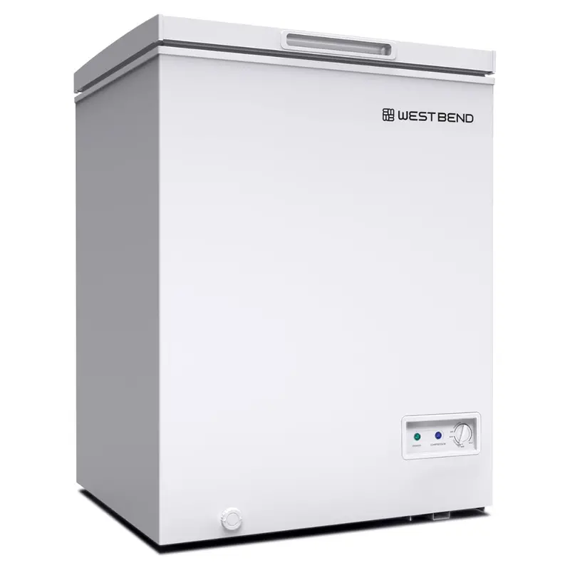 West Bend 5-Cu.Ft Chest Freezer With Adjustable Temperature Control 1