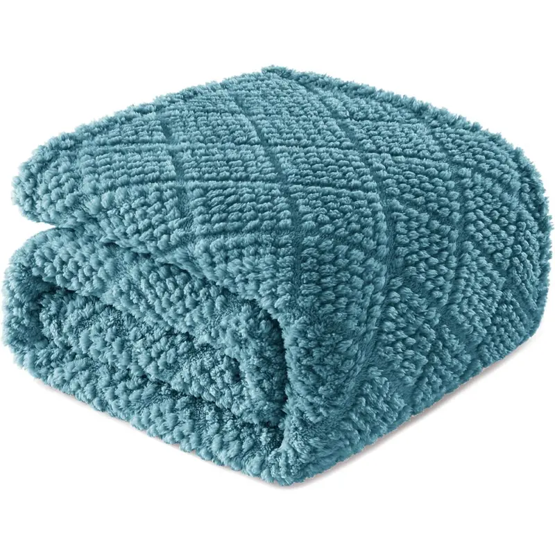 Whale Flotilla Fuzzy Fleece Throw Blanket 1