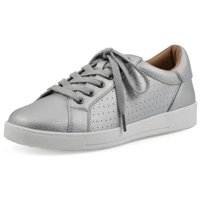 White Mountain Women's Uniform Lace-Up Sneaker 1