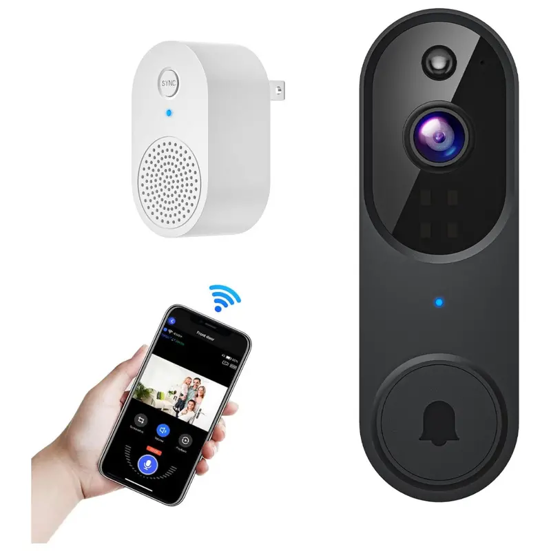 Wi-Fi 2.4G Video Doorbell Camera With Two Way Audio 1
