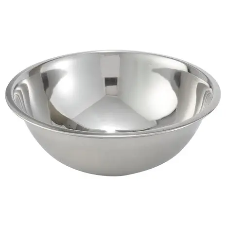 Winco 8-Quart Stainless Steel Mixing Bowl 1