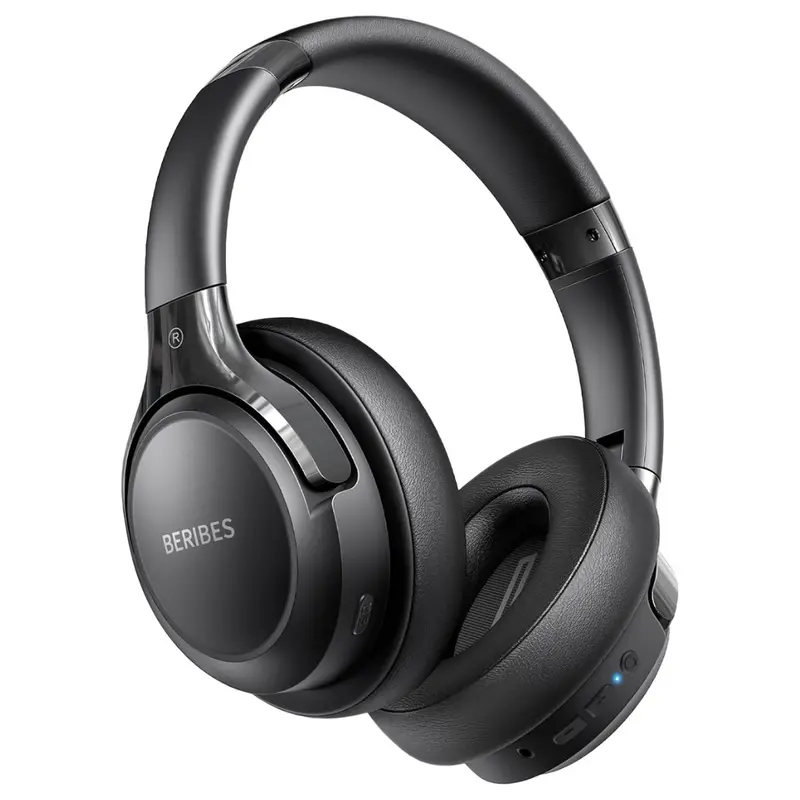 Wireless Hifi Stereo Over-Ear Headphones With Microphone 1