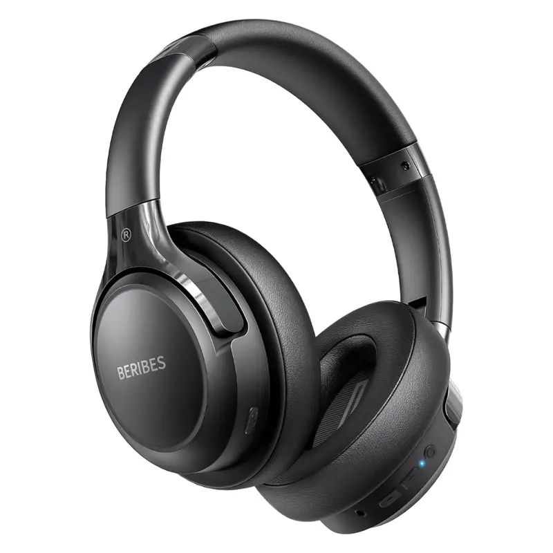 Wireless Hifi Stereo Over-Ear Headphones With Microphone 1