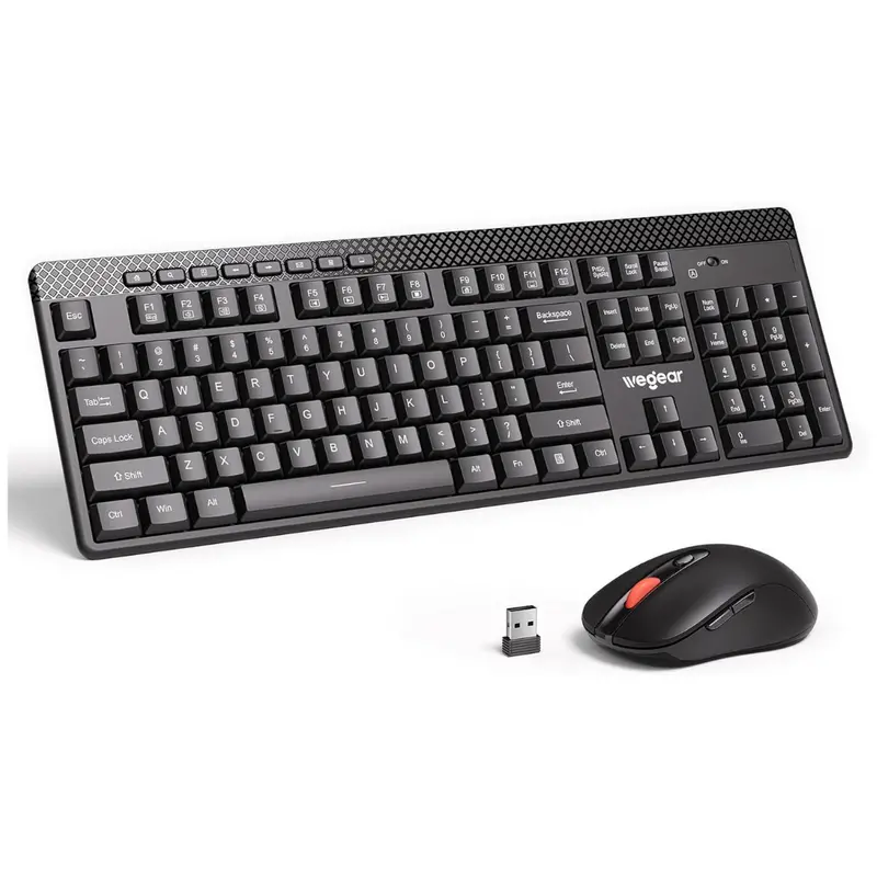 Wireless Keyboard And Mouse Combo With 8 Additional Shortcuts 1
