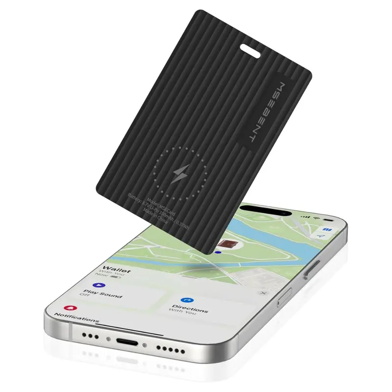 Wireless Slim Smart Tag Wallet Tracker Card (Ios Only) 1