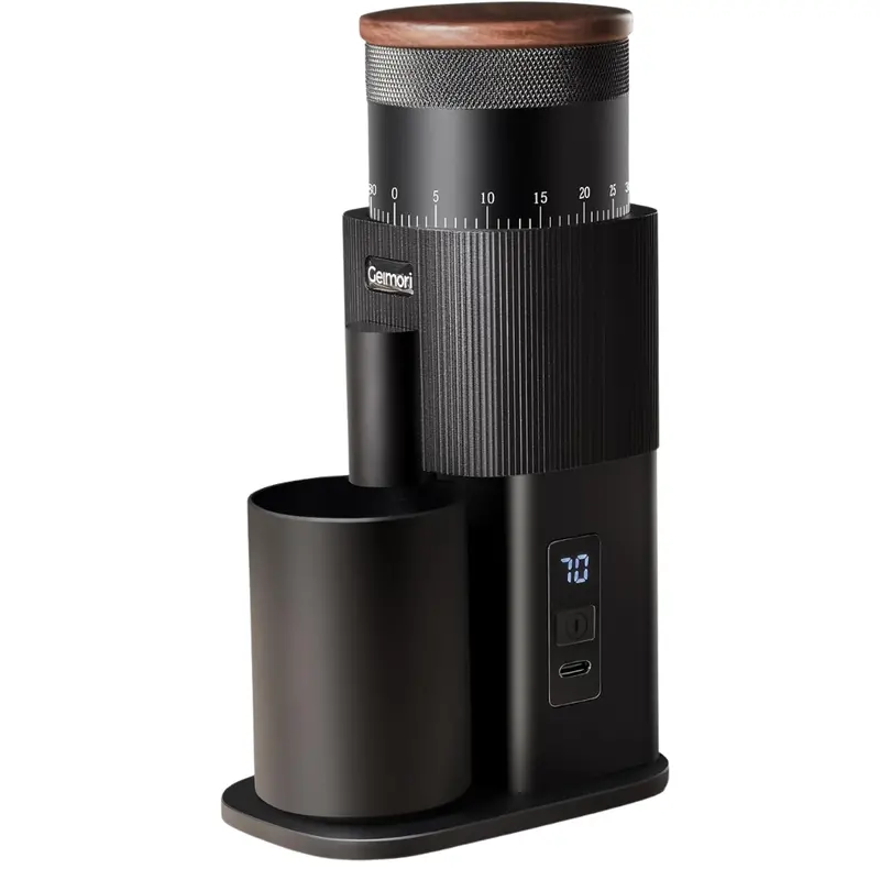 Wirsh Portable Rechargeable Electric Burr Coffee Grinder 1