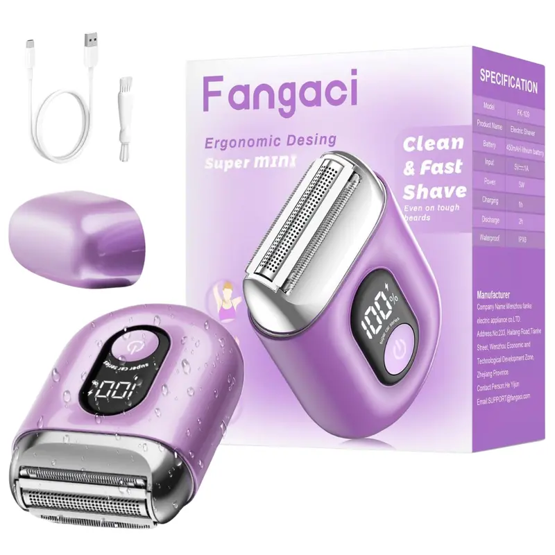 Women's Cordless Electric Shaver 1