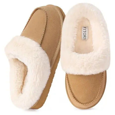 Women’S Faux Fur Slippers 1