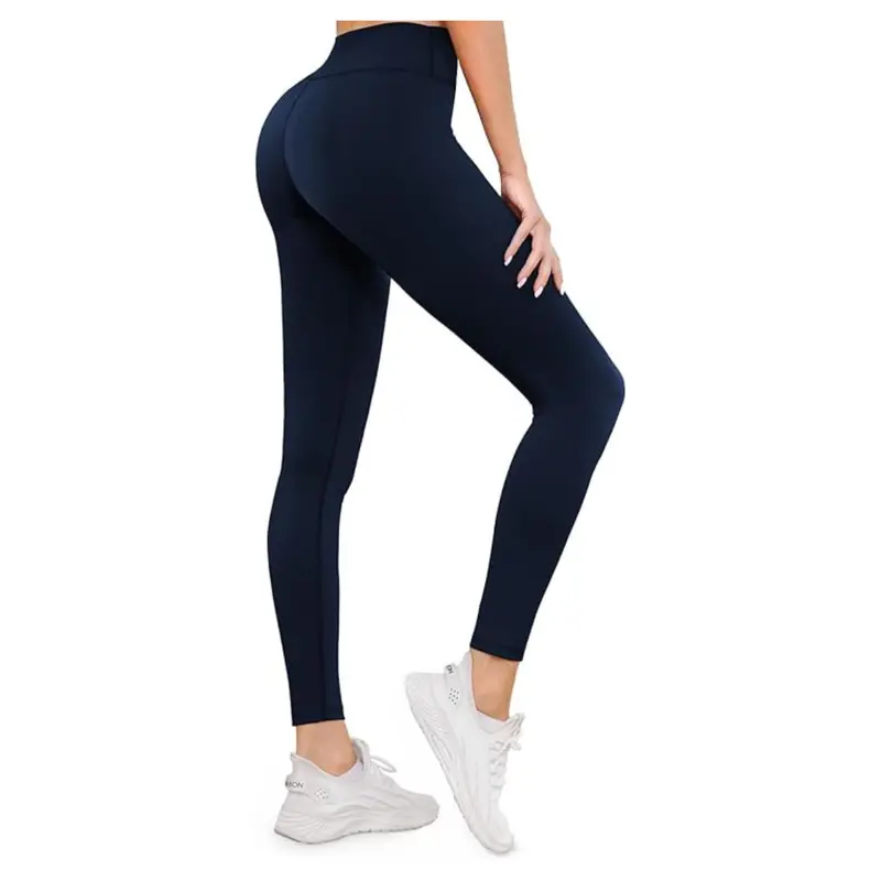 Womens Flat Front Yoga Leggings (Various) 1