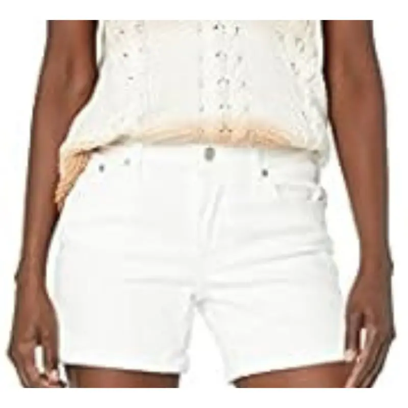 Women's Mid Length Denim Shorts 1
