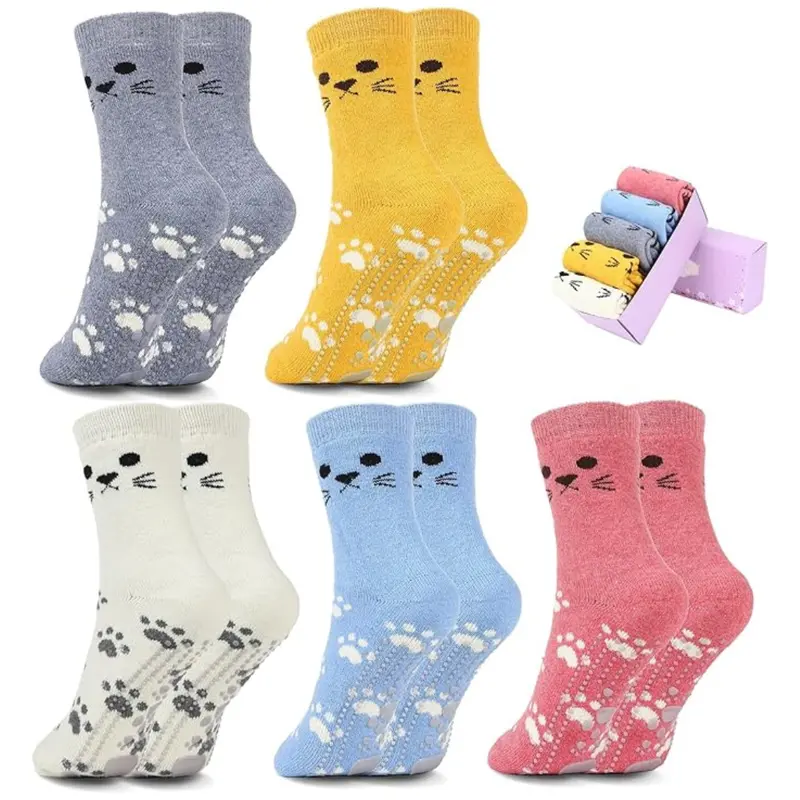 Women's Non-Slip Thermal Winter Warm Thick Cozy Socks (Various) 1