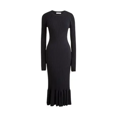 Women's Ruffle Sweater Dress 1