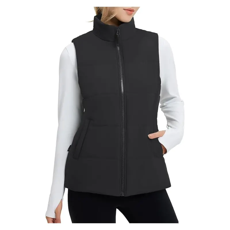 Women's Water-Resistant Lightweight Winter Puffer Vest (4 Colors) 1