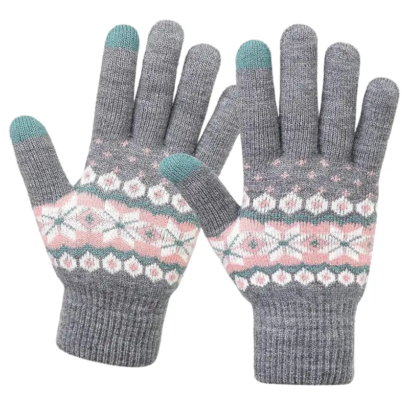 Women's Winter Touchscreen Wool Gloves 1