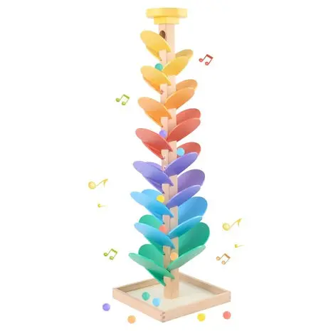 Wooden Marble Run Music Tree Set 1