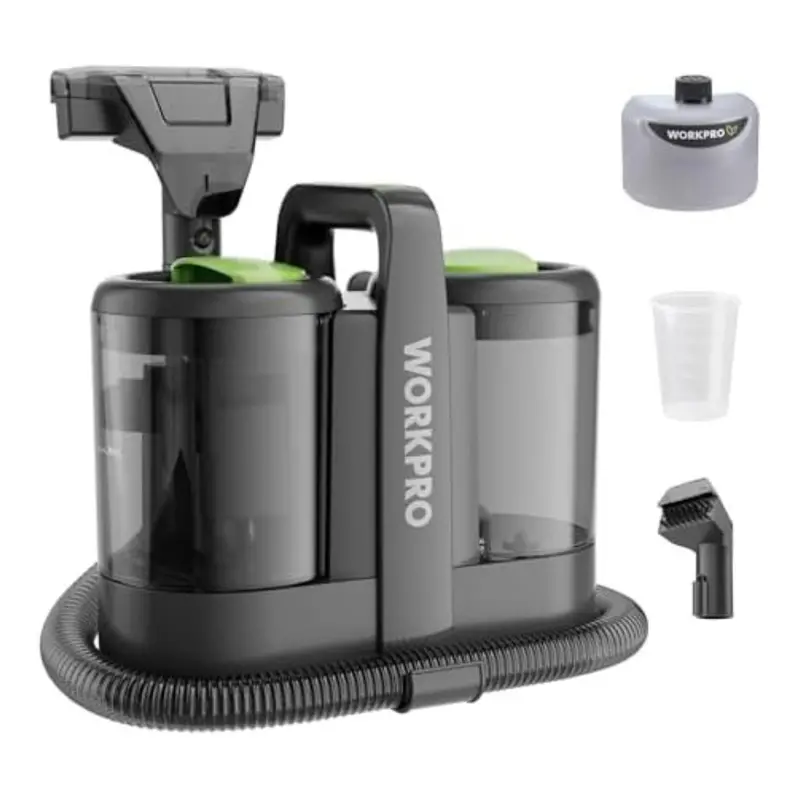 Workpro Portable Carpet Spot & 13Kpa Upholstery Cleaner 1
