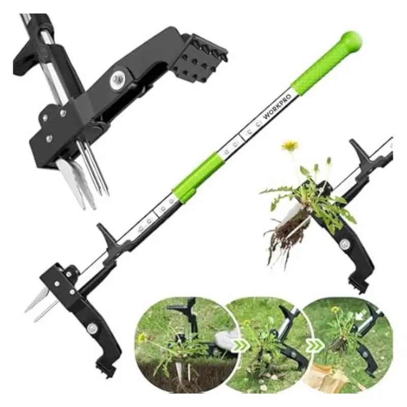 Workpro Stand Up Garden Dandelion Weeder Puller Tool 1