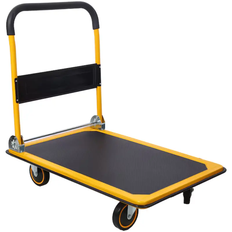 Wrightmaster 330-Lb Capacity 4-Wheel Standard Duty Platform Truck 1