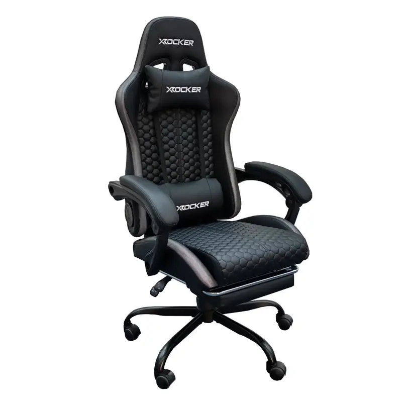 X Rocker Honeycomb Faux Leather Pc Gaming Chair 1