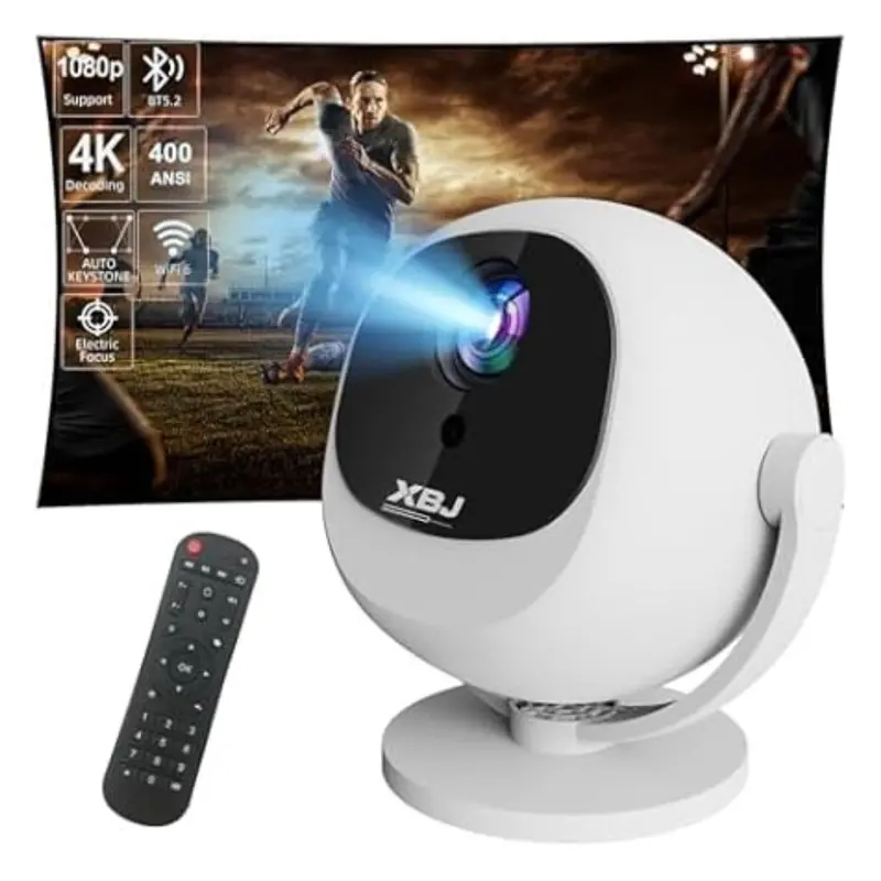 Xbj Electric Focus 400 Ansi 360 Mini Portable Projector 1
