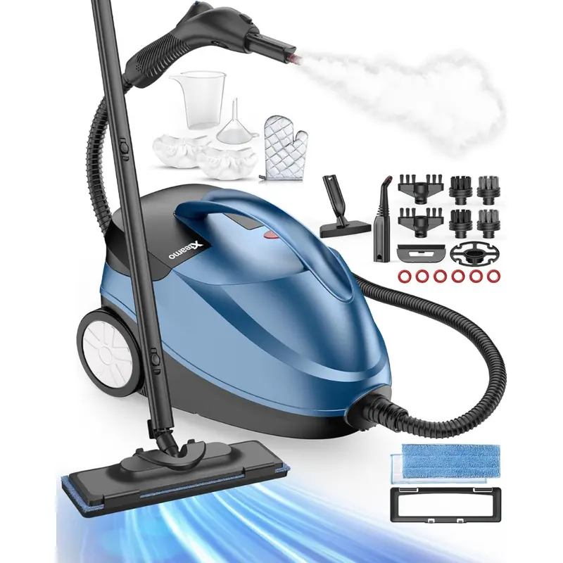 Xteamo Heavy-Duty Portable Pressurized Handheld Steam Cleaner W/ 1.5L Tank 1