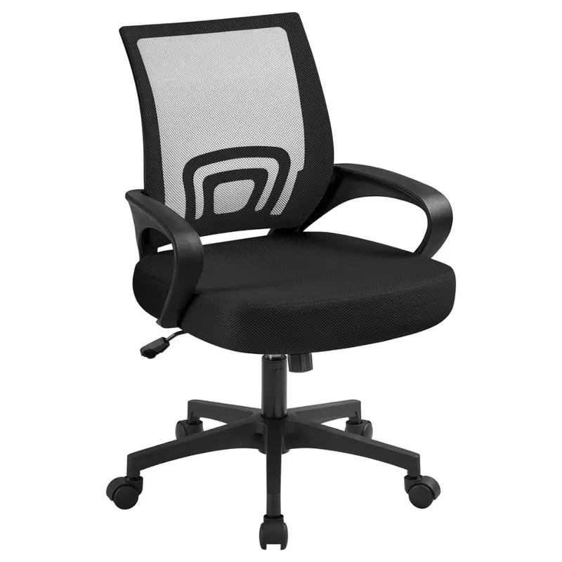 Yaheetech Adjustable Ergonomic Computer Chair W/ Lumbar Support Armrest 1