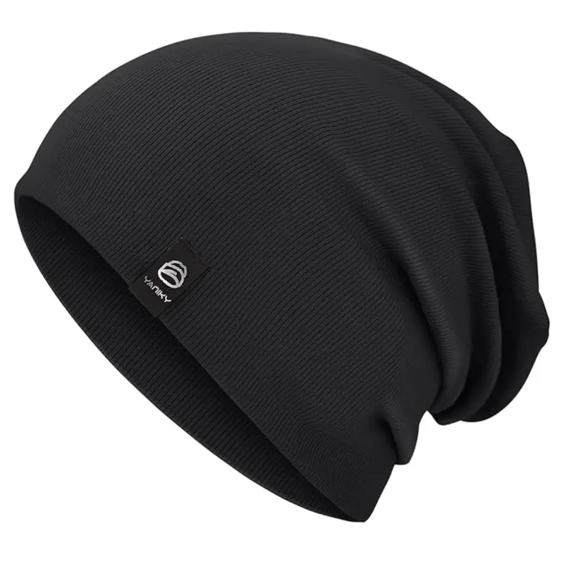 Yaniky Slouchy Double Layer Soft Cotton Beanie 1