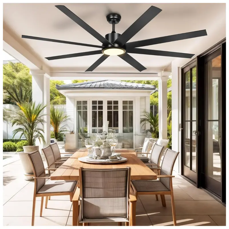 Yitahome 72" Modern Ceiling Fans With Lights 1