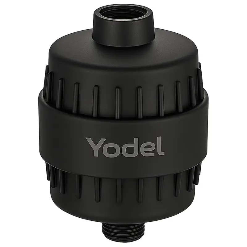 Yodel Matte Black Shower Filter For Hard Water 1
