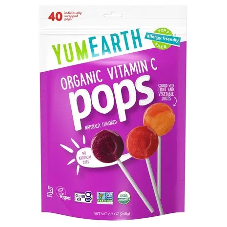 Yumearth Organic Pops & Chewy Candy On Sale! 1