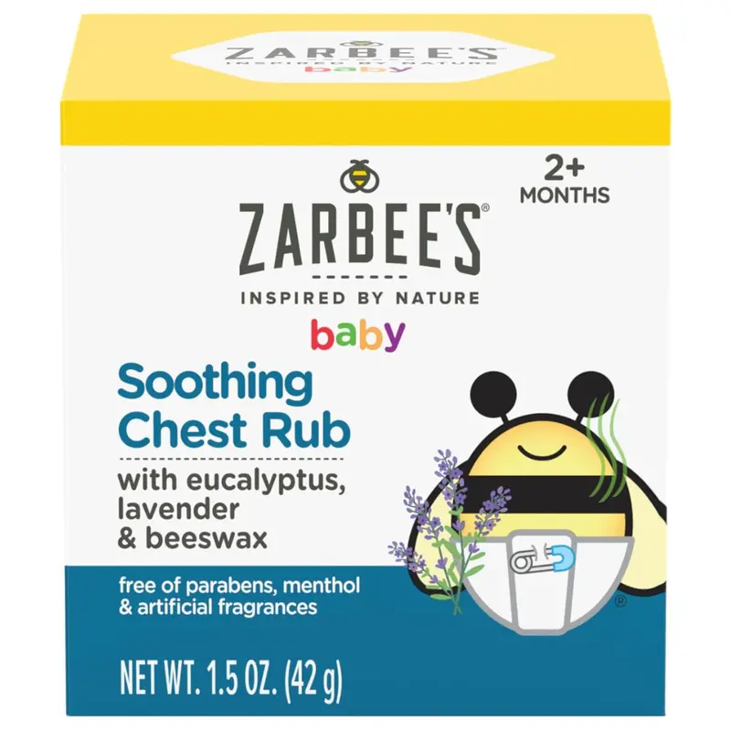 Zarbee's Naturals Baby Soothing Chest Rub With Eucalyptus 1.5 Oz 1