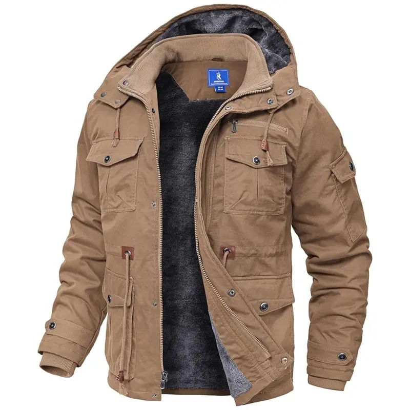 Zoofly Men's Ski Coats Cotton Military Jackets Coats (Various) 1