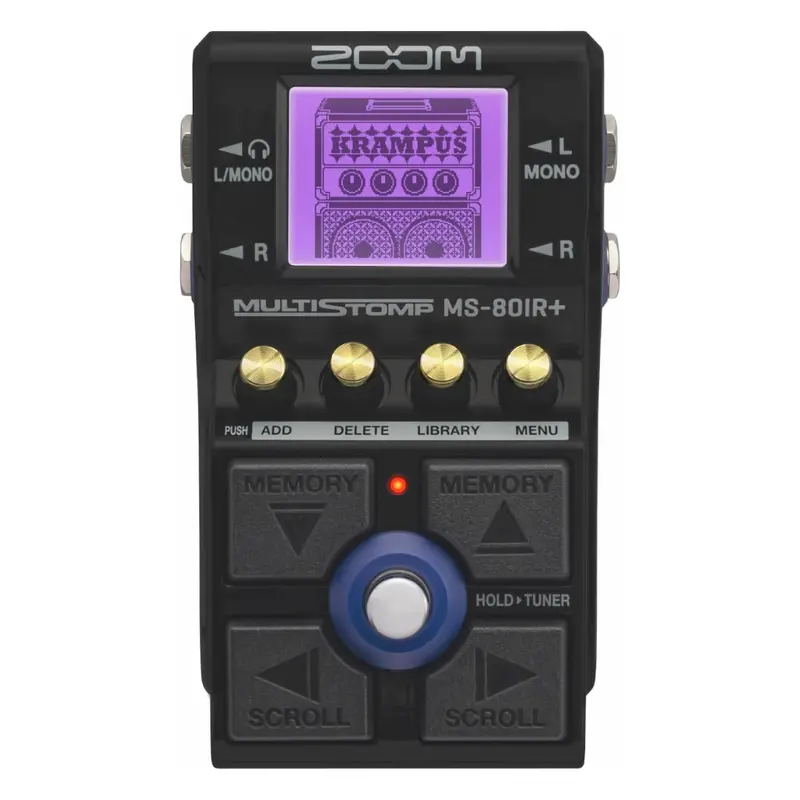 Zoom Ms-80Ir+ Multistomp Amplifier Modeler Ir Pedal 1