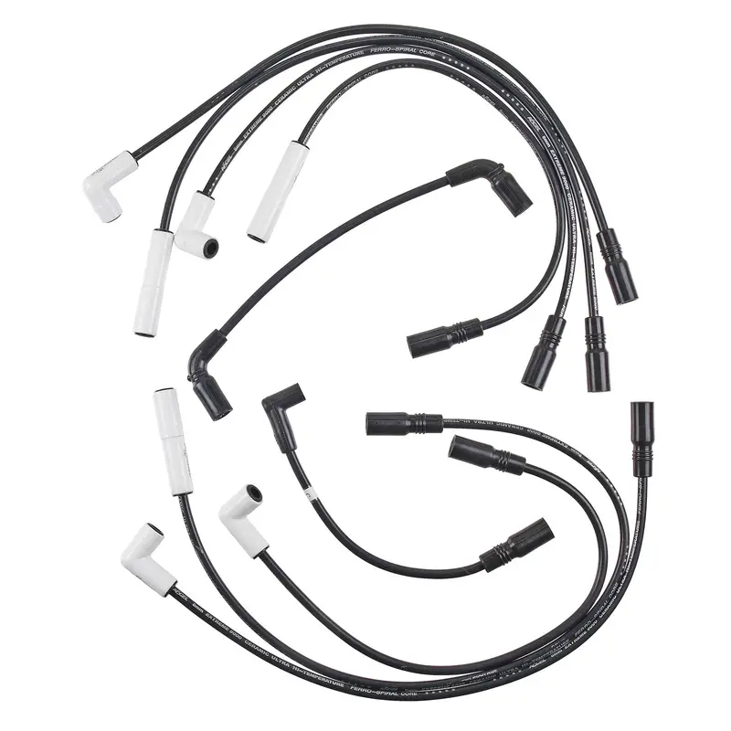 Accel 9044C Extreme 9000 Ceramic Spark Plug Wire Set – High-Temp Insulation, Low-Resistance Performance 1