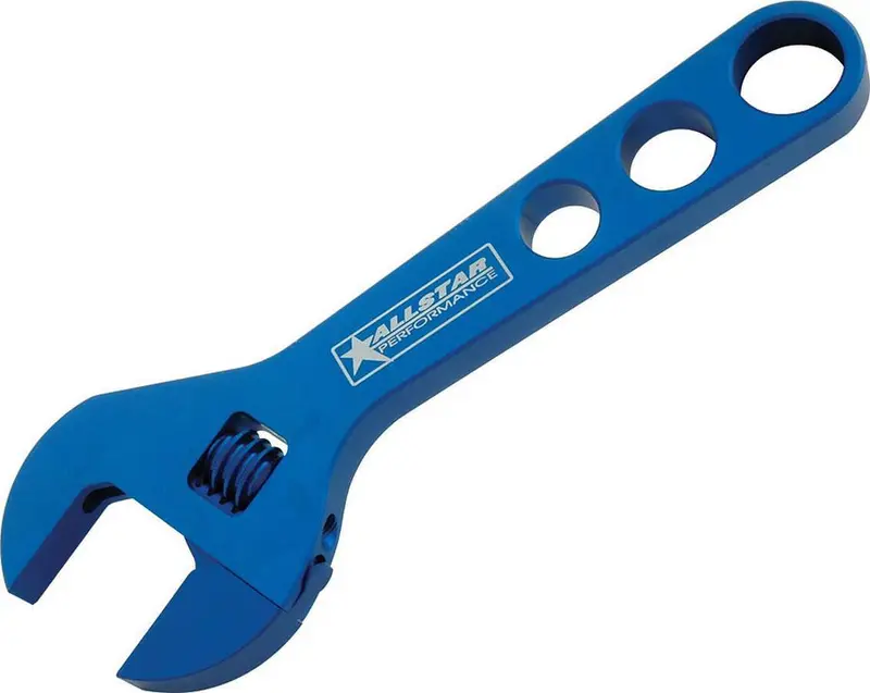 Allstar Performance 11153 Aluminum Adjustable Wrench – 0–20An Fitting Tool 1