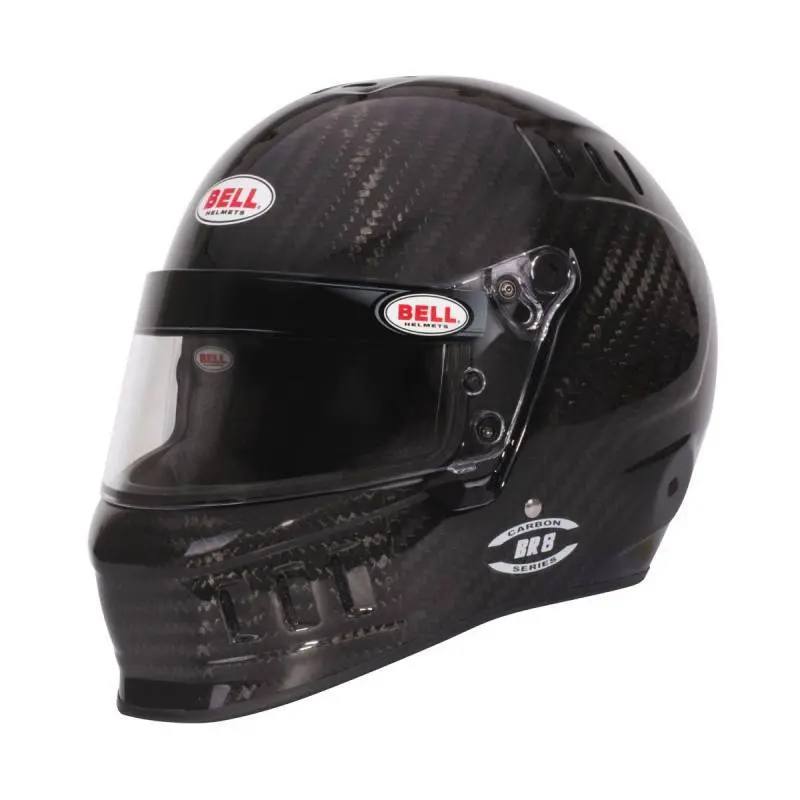 Bell Br8 Carbon Fiber Racing Helmet – Sa2020 & Fia 8859 Certified, Size 7-1/8 (57 Cm) 1