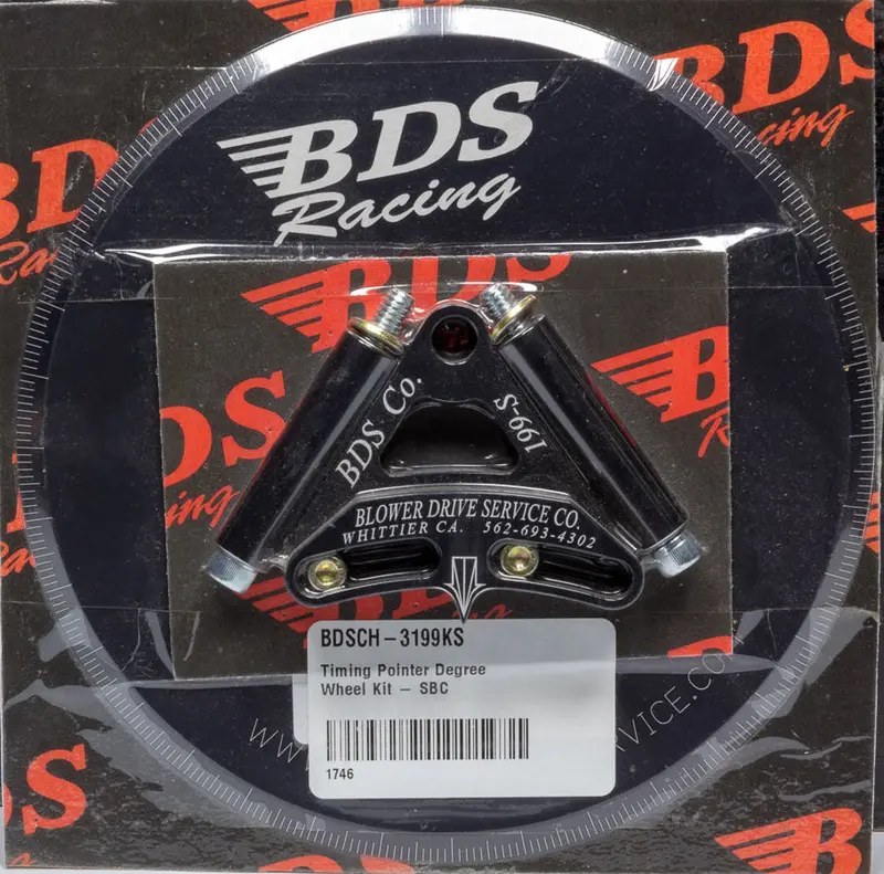 Blower Drive Service Ch-3199Ks Timing Pointer And Degree Wheel Kit – Designed For Small-Block Chevrolet Engines 1