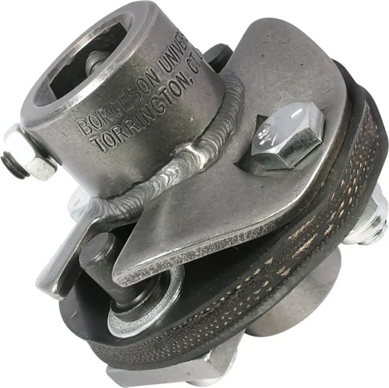 Borgeson 053149 Oem-Style Steering Coupler With Rag Joint Design – 3/4"-30 Thread X 3/4" Double-D Shaft 1