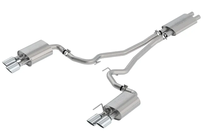 Borla 1014045 Touring Cat-Back Exhaust System – Ece-Certified 1