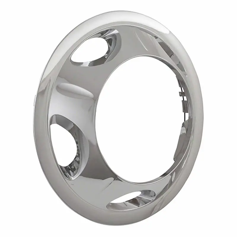 Coast To Coast 17-Inch Abs Plastic Push-On Wheel Center Caps – 8-Lug, 5-Hand-Hole Design (Set Of 2) 1